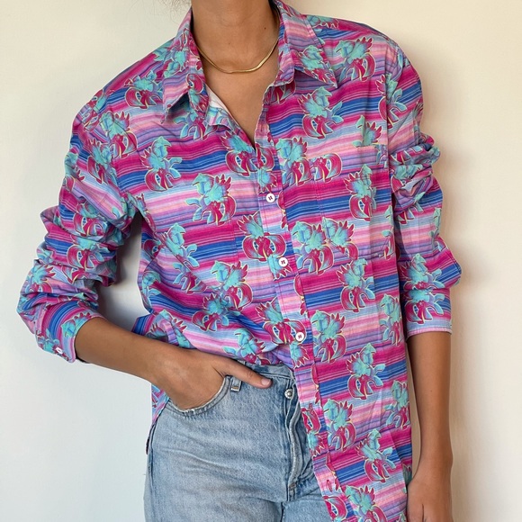 hayley elsaesser Tops - Used Hayley Elsaesser Button up